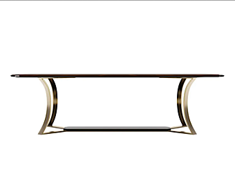 Tavolo da pranzo rettangolare in legno e metallo Capital Collection Must R Tavolo da pranzo rettangolare in legno e metallo Capital Collection Must R fabbrica Capital Collection dall'Italia