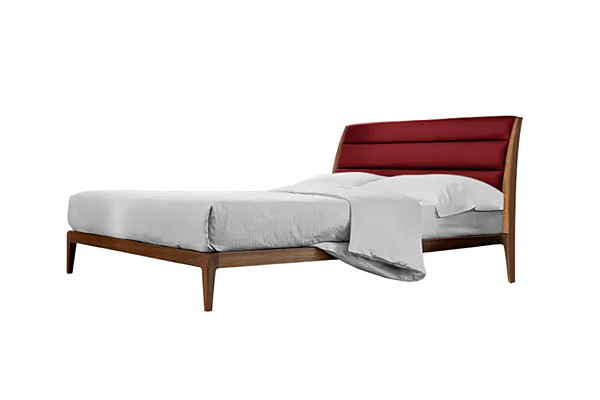 Letto matrimoniale in legno con testiera imbottita DALE Verso Nord P 115 fabbrica Dale Italia (by Cantiero) dall'Italia. Foto №2