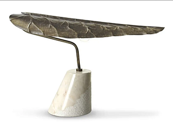 Lampada da tavolo in ottone Calla BRABBU