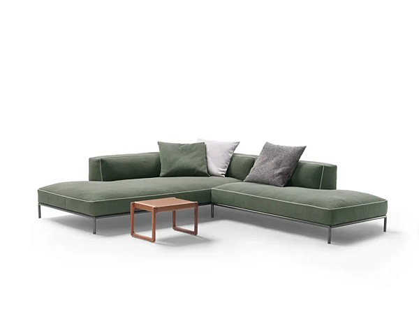Divano angolare in tessuto con schienale morbido FLEXFORM PERRY UP fabbrica FLEXFORM dall'Italia. Foto №4