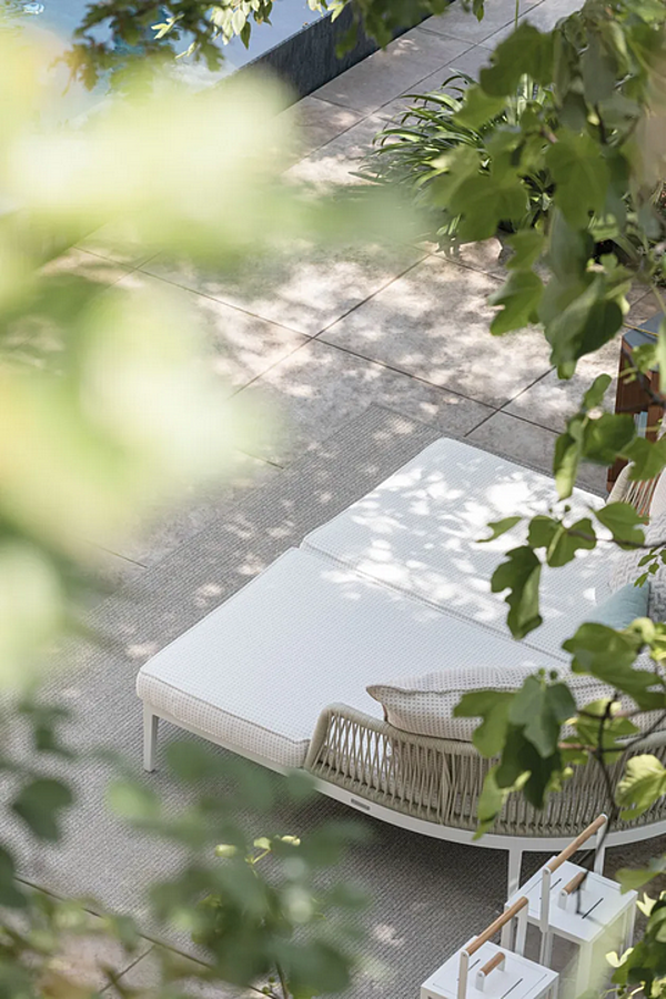 Daybed da giardino in tessuto Atmosphera Dream 2.0 con schienale imbottito DR20.DO fabbrica ATMOSPHERA dall'Italia. Foto №2
