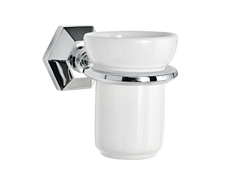 Porta spazzolini da parete in ceramica Gentry Home Metropolitan fabbrica Gentry Home dall'Italia