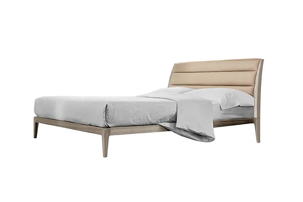 Letto matrimoniale in legno con testata imbottita DALE Verso Nord P 615 fabbrica Dale Italia (by Cantiero) dall'Italia. Foto №4