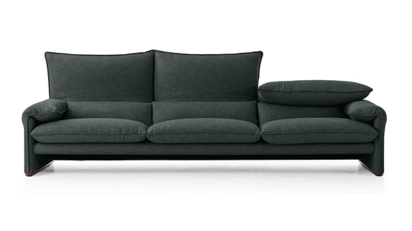 Divano a tre posti con schienale imbottito CASSINA Maralunga 675 fabbrica CASSINA dall'Italia. Foto №4