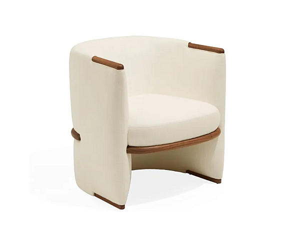 Poltrona con braccioli in tessuto GIORGETTI Opus fabbrica GIORGETTI dall'Italia. Foto №1