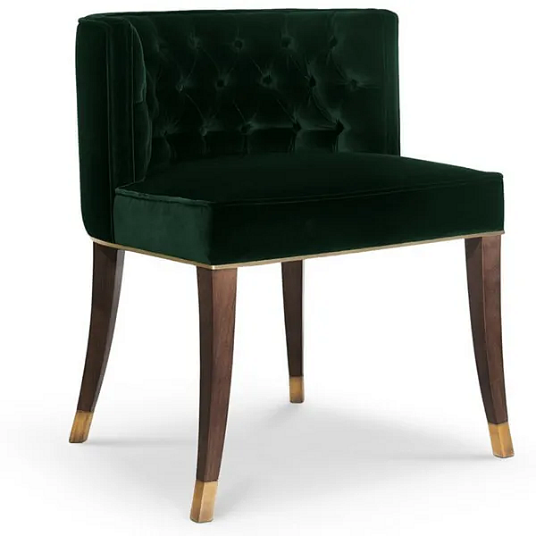 Poltrona in velluto tufted Bourbon BRABBU fabbrica BRABBU dall'Italia. Foto №3