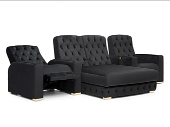 Poltrona angolare tufted in tessuto FORMITALIA Christopher fabbrica FORMITALIA dall'Italia