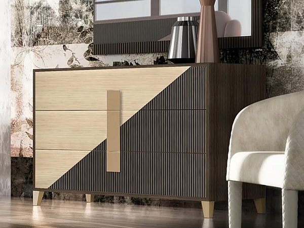 Cassettiera in legno New Harmony CASA +39 H0011, H0013 fabbrica CASA +39 dall'Italia. Foto №2