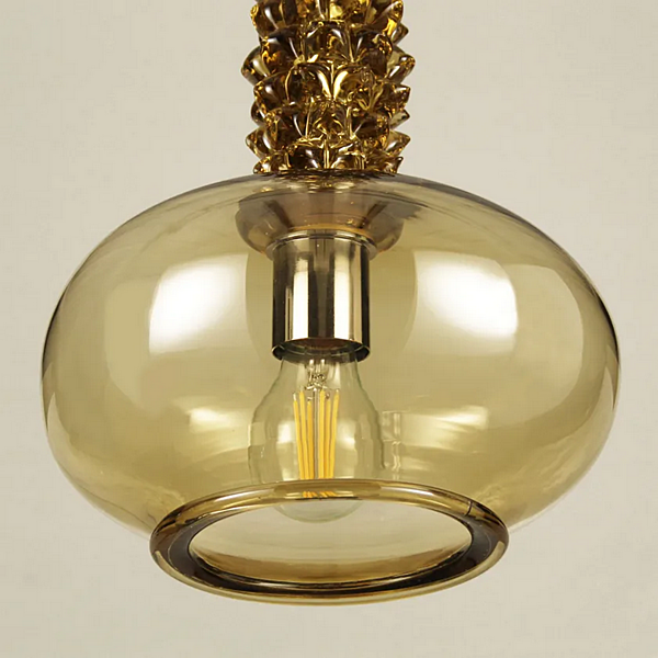 Lampada a sospensione in vetro soffiato artigianale Goblin MULTIFORME fabbrica MULTIFORME dall'Italia. Foto №7