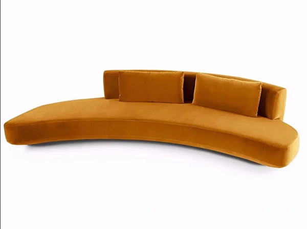 Divano curvo in tessuto Audrey Gallotti&Radice fabbrica Gallotti & Radice dall'Italia. Foto №1