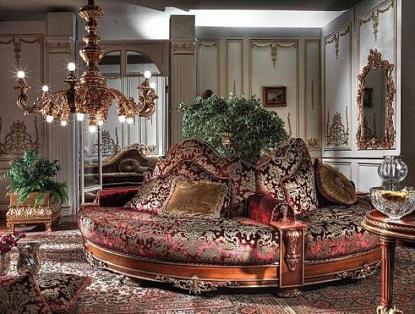 Divano ASNAGHI INTERIORS GD3304 Gold collection