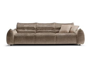 Divano a tre posti in tessuto con schienale imbottito Marinelli Home ISSHO M1381
