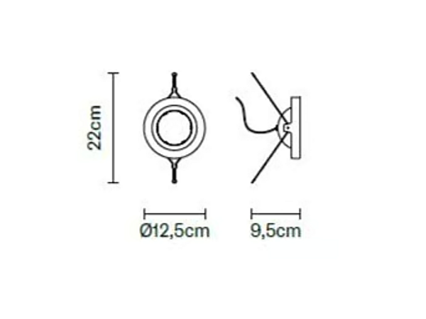 Lampada a sospensione in tessuto LED girevole Fabbian collezione Bungee F64 F64 C11 S02 02, F64 C12 S02 02 fabbrica Fabbian dall'Italia. Foto №5
