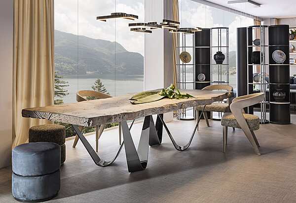 Tavolo rettangolare in briar Bizzotto Italia collezione  fabbrica Bizzotto Italia dall'Italia. Foto №5
