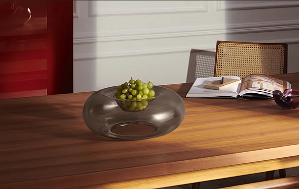 Vassoio portaoggetti in vetro soffiato Jelly CASSINA 08841 fabbrica CASSINA dall'Italia. Foto №11