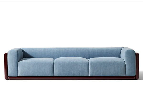 Divano a tre posti in tessuto CASSINA Cornaro fabbrica CASSINA dall'Italia. Foto №1