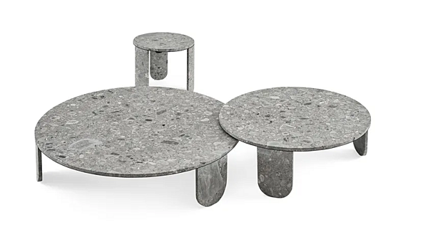 Tavolino da caffè rotondo in marmo Clemo Gallotti&Radice fabbrica Gallotti & Radice dall'Italia. Foto №12