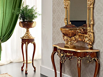 Pedestallo in legno Modenese Luxury Interiors 13626 fabbrica MODENESE GASTONE dall'Italia