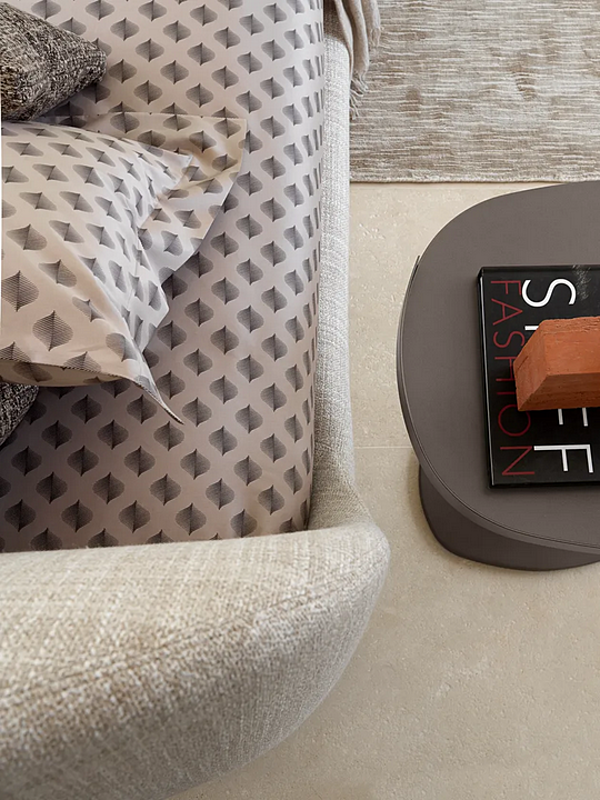 Letto imbottito con rivestimento sfoderabile Flou Taormina fabbrica Flou dall'Italia. Foto №9