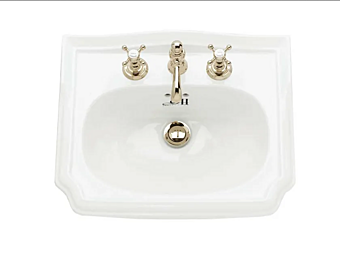 Lavabo da incasso in porcellana Balasani Gentry Home
