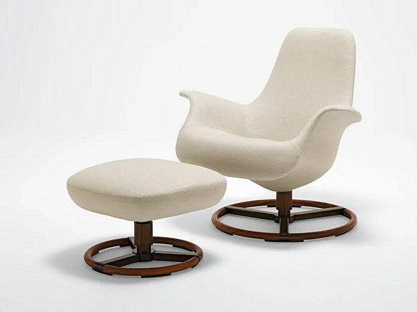 Pouf in tessuto GIORGETTI Tilt 70606, 70607 fabbrica GIORGETTI dall'Italia. Foto №2