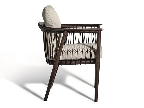 Poltrona con braccioli in tessuto Viola Poltrona Frau fabbrica POLTRONA FRAU dall'Italia. Foto №8