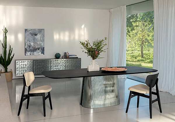 Sedia TONIN CASA ZOE - T715 fabbrica TONIN CASA dall'Italia. Foto №4