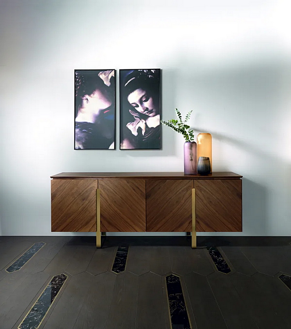 Credenza in noce con ante ARTE BROTTO LEONARDO L414N L414N fabbrica Arte Brotto dall'Italia. Foto №3