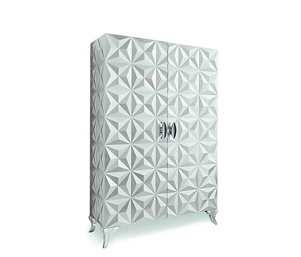 Mobile da bagno con ante in foglia d'argento Diamond Bizzotto Italia 548 fabbrica Bizzotto Italia dall'Italia. Foto №3