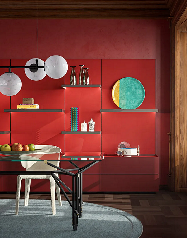 Pannello decorativo in legno sezione montato a parete Ghost Wall CASSINA fabbrica CASSINA dall'Italia. Foto №11