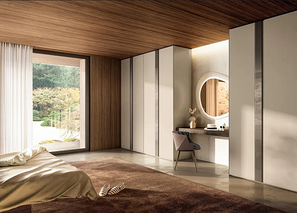 Armadio sezionale in legno LAGO Groove 2743 fabbrica LAGO dall'Italia. Foto №2