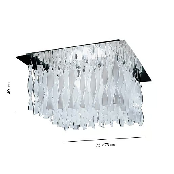 Lampada da soffitto in vetro di Murano Aura AXOLIGHT fabbrica Axolight dall'Italia. Foto №7