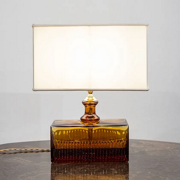 Лампа настольная из blown crystal ручной работы Luisa FORMITALIA DD-703 fabbrica FORMITALIA dall'Italia. Foto №2