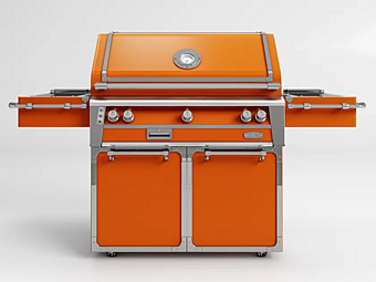 Barbecue a gas in acciaio BBQ42 Officine Gullo BBQ42 fabbrica Officine Gullo dall'Italia