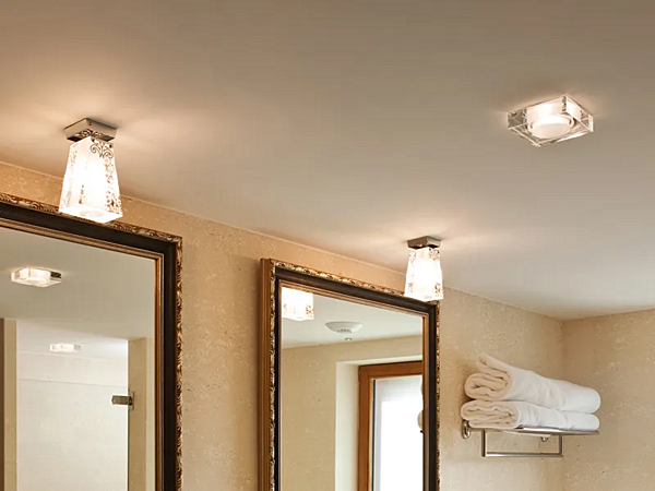 Lampada da soffitto in cristallo Vicky Fabbian fabbrica Fabbian dall'Italia. Foto №2