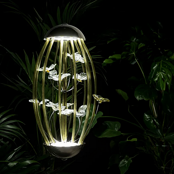 Lampada a sospensione in vetro LED gabbia MULTIFORME SS2023A fabbrica MULTIFORME dall'Italia. Foto №2