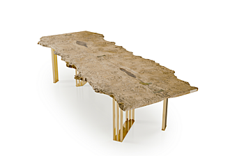 Tavolo rettangolare in legno Briar Bizzotto Italia Sidney