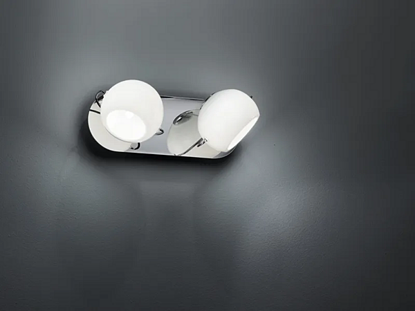 Lampada da parete regolabile in bianco Fabbian Beluga fabbrica Fabbian dall'Italia. Foto №1