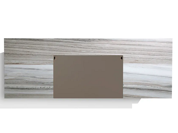 Scrivania rettangolare con base in noce e top in marmo GIORGETTI G-CODE 71200, 71205 fabbrica GIORGETTI dall'Italia. Foto №3