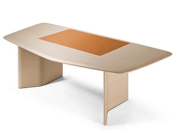 Scrivania esecutiva in rovere POLTRONA FRAU TRUST fabbrica POLTRONA FRAU dall'Italia. Foto №1