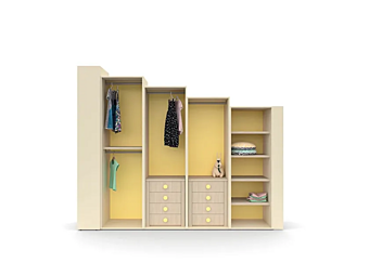 Accessori interni per armadio in materiale Nidi fabbrica nidi dall'Italia