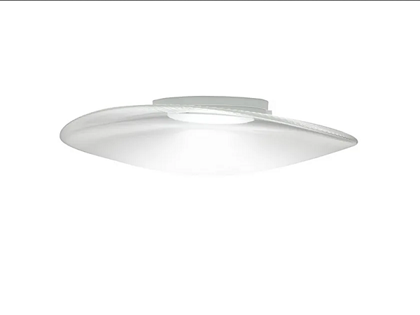 Lampada da soffitto in vetro soffiato LED Loop Fabbian fabbrica Fabbian dall'Italia. Foto №1