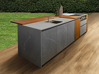 Cucina da esterno in acciaio Aster Cucine Outdoor 401708