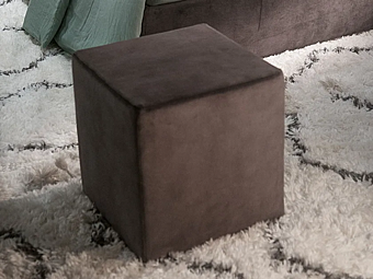 Pouf quadrato in tessuto imbottito CASA +39  NS0005, NS0006