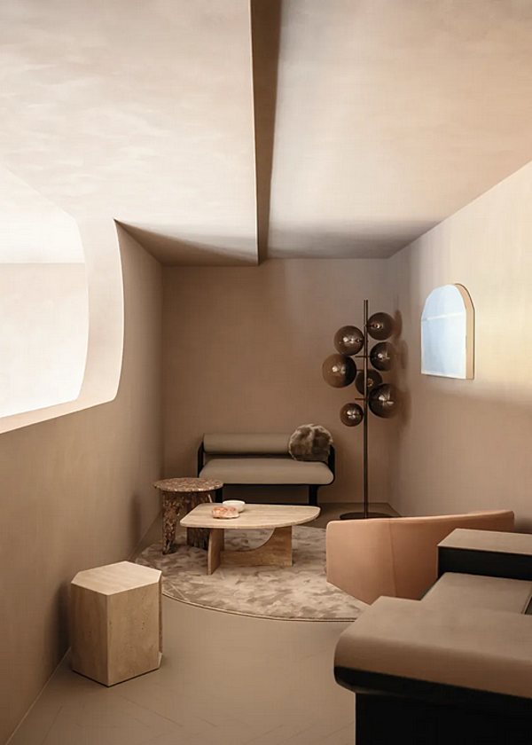 Divano piccolo in pelle Stami Gallotti&Radice fabbrica Gallotti & Radice dall'Italia. Foto №5