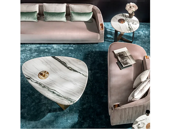 Tavolino da caffè triangolare in marmo Demetra 7007 ARCAHORN 7007 fabbrica ARCAHORN dall'Italia. Foto №4