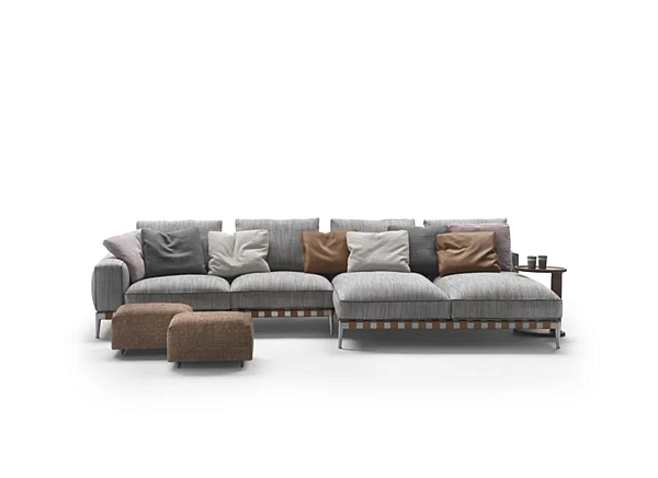 Divano angolare in tessuto Gregory XL FLEXFORM fabbrica FLEXFORM dall'Italia. Foto №15