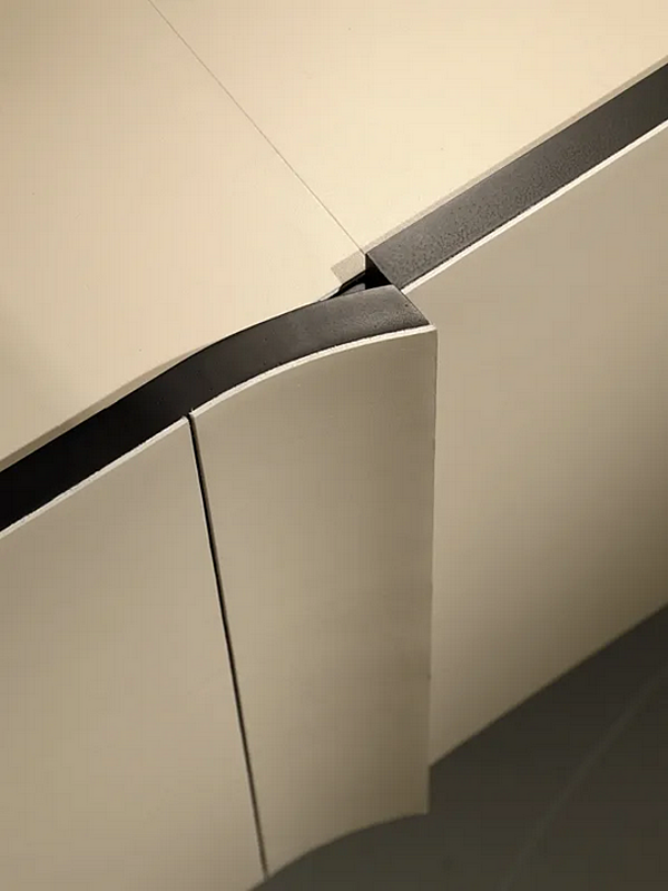 Credenza con ante in pelle conciata I 4 Mariani Papier fabbrica i 4 Mariani dall'Italia. Foto №5