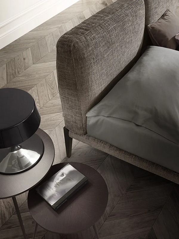 Letto matrimoniale con testiera imbottita Lera Dream Duomo Design fabbrica Duomo Design dall'Italia. Foto №7