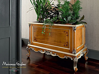 Vaso per piante in legno massello Modenese Luxury Interiors 12667 fabbrica MODENESE GASTONE dall'Italia